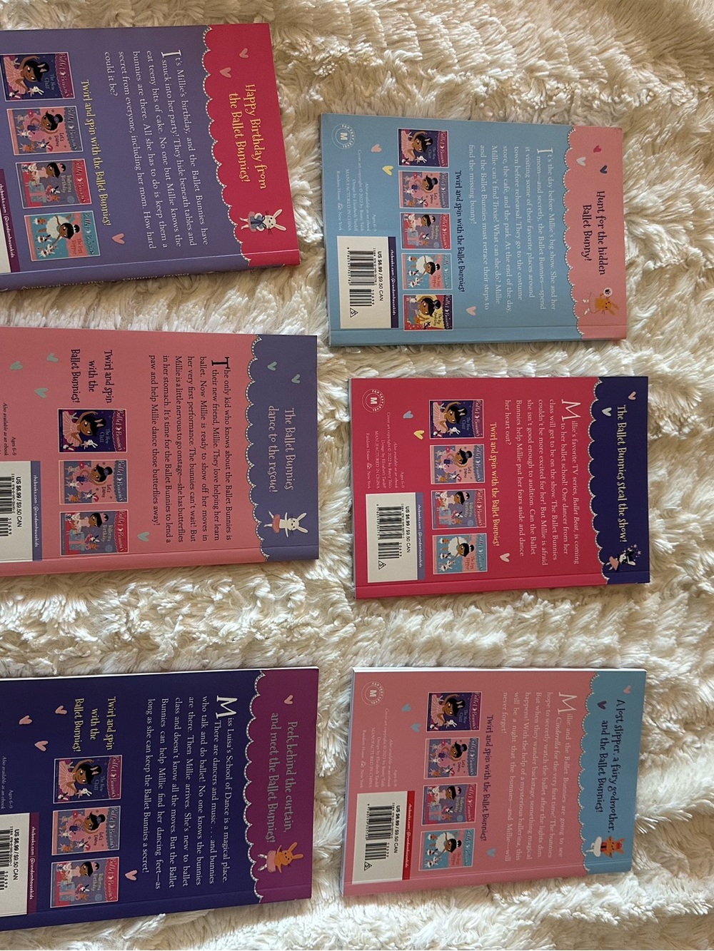 Ballet Bunnies book series (books 1-6) for girls and boys reading - Picture 2 of 3
